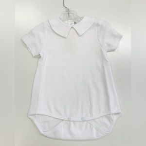 Petit Ami Baby 100% Organic Cotton Short Sleeve Onesie Size 18M